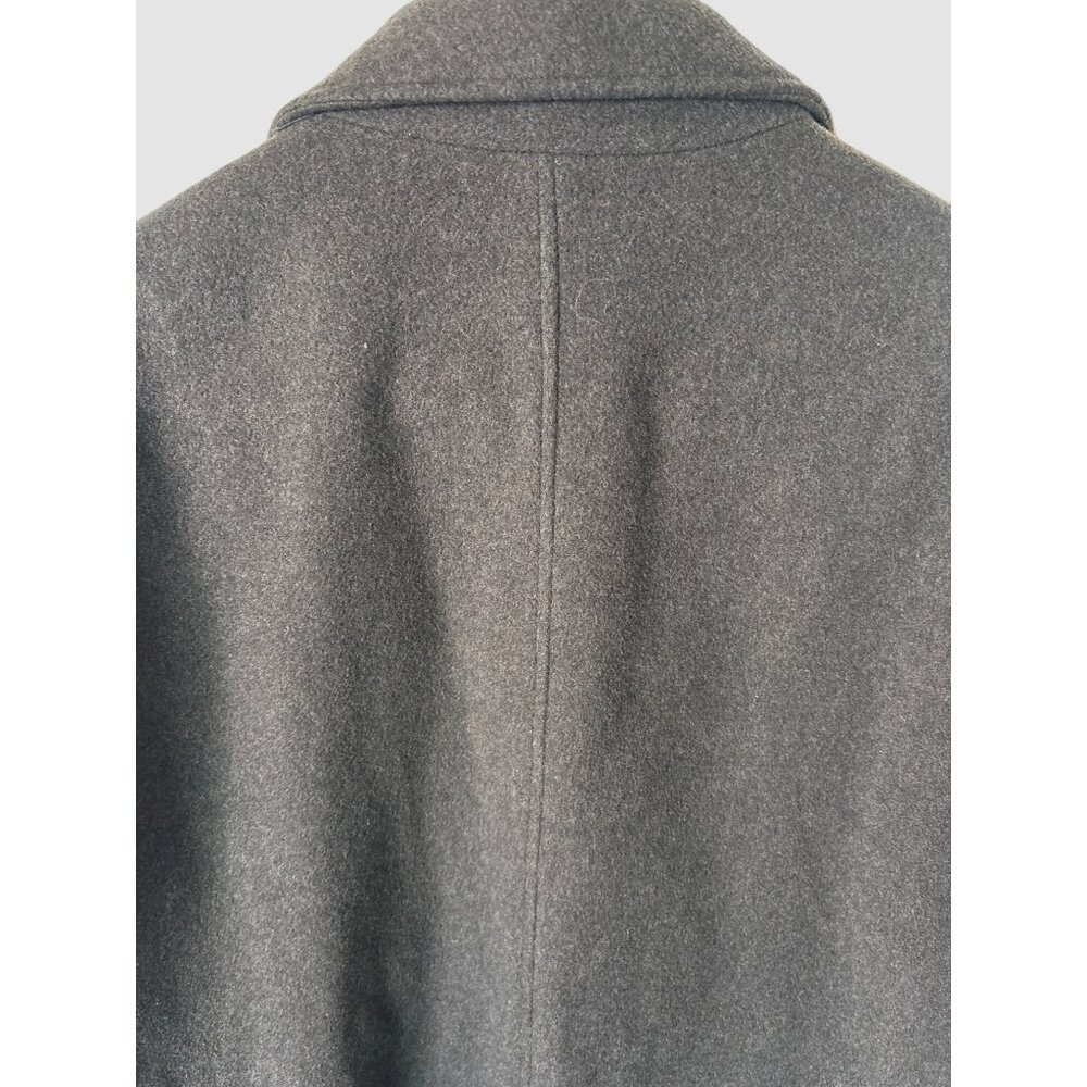 Joseph and Lyman Mens Brown Coat Dress Wool Overcoat Cashmere Blend Size L Heavy - Picture 7 of 11